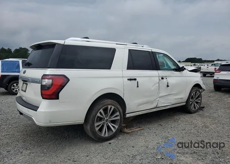 2021 Ford Expedition Max Platinum из США, поврежденный, VIN 1FMJK1LT1MEA78446